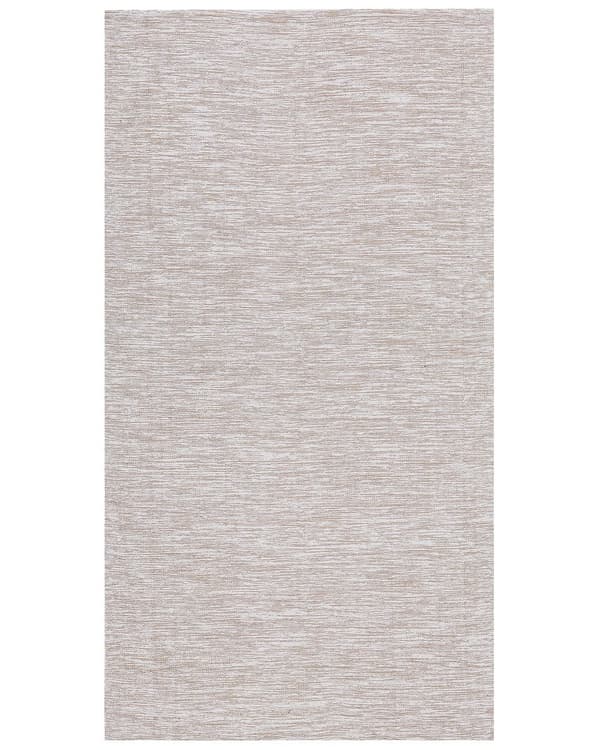 Gulvtæppe Beige Bomuld 80 x 150 cm Fladvævet Løs Tæppe til Børneværelse Stue Entré til Pige Værelset Minimalistisk under Sofabord Køkken Dekor
