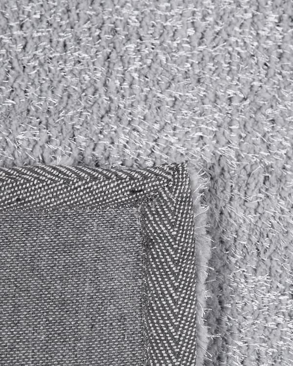 Gulvtæppe Sort Polyester og Bomuld 200 x 300 cm Moderne Korthåret Løs Fluffy Tæppe til Under Sofa og Spisebord Blød Tilbehør Soveværelse stil