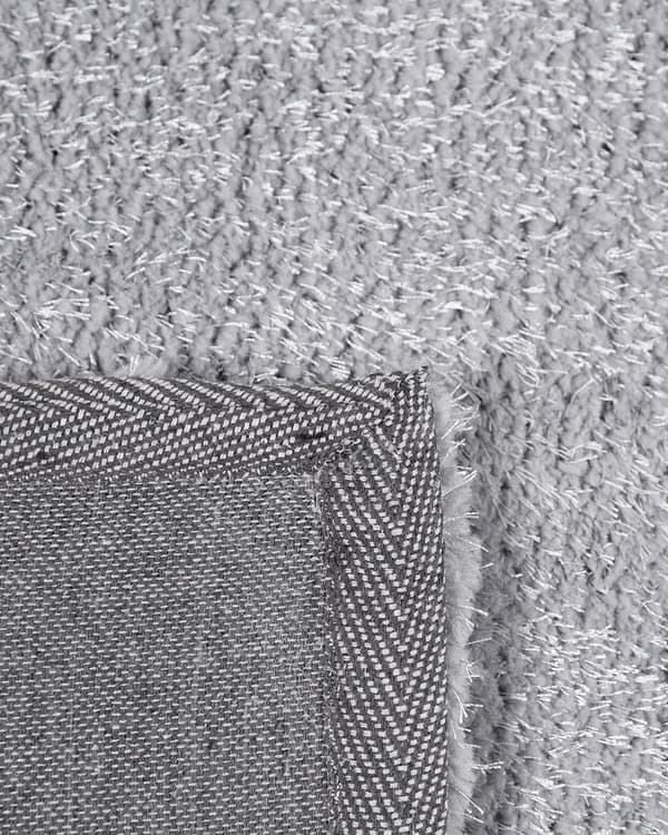 Gulvtæppe Sort Polyester og Bomuld 200 x 300 cm Moderne Korthåret Løs Fluffy Tæppe til Under Sofa og Spisebord Blød Tilbehør Soveværelse stil