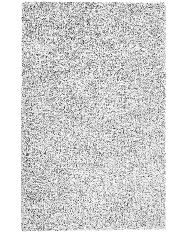 Gulvtæppe Sort Hvid Polyester og Bomuld 200 x 300 cm Moderne Korthåret Fluffy Tæppe til Under Sofa og Spisebord Blød Tilbehør Soveværelse stil