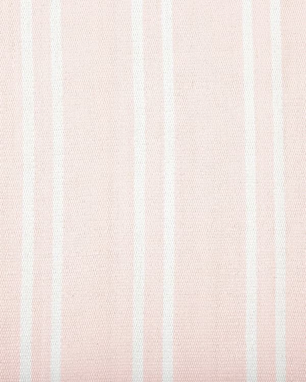 Matto vaaleanpunainen PVC polyesteri 140 x 200 cm kaksipuolinen raidallinen sisälle ulos moderni