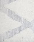 Pikkukuva 6 / 6: Matto beige harmaa puuvilla 140 x 200 cm geometrinen kuvio käsinkudottu suorakulmio moderni tyyli