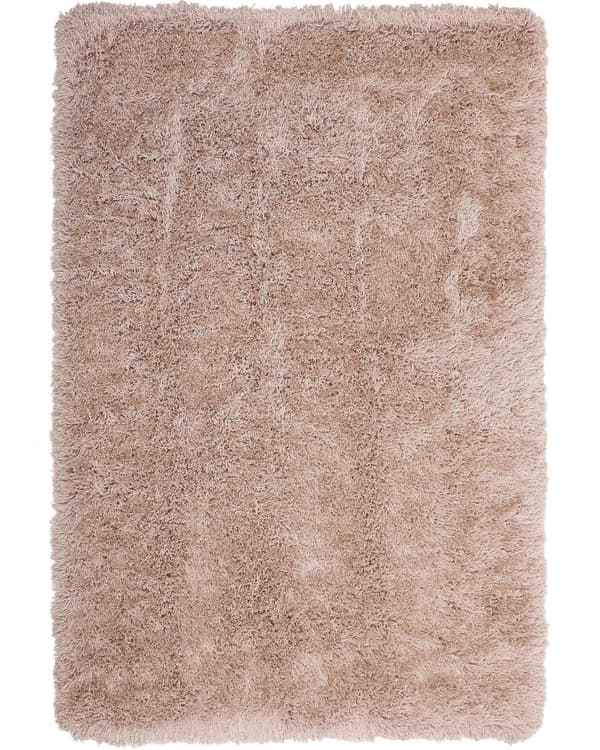 Trasmatta Beige Polyester Rektangulär 140 x 200 cm
