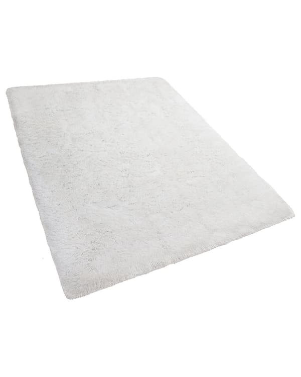 Trasmatta Vit Polyester Rektangulär 140 x 200 cm