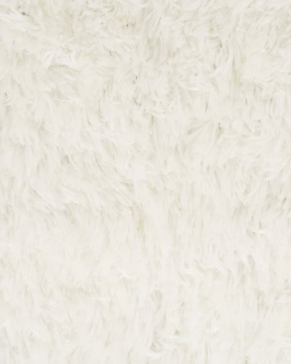 Trasmatta Vit Polyester Rektangulär 140 x 200 cm