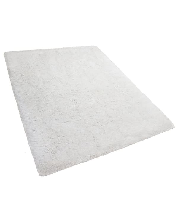 Trasmatta Vit Polyester Rektangulär 200 x 300 cm