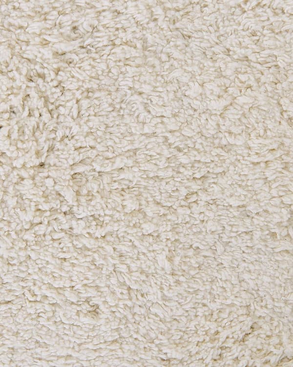 Matta Beige Bomull Handvävd Trasig 160 x 230 cm Modern