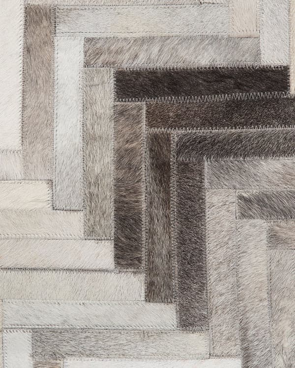 Matta Grå 140 x 200 cm Koskinn Patchwork