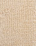 Miniatyrbillede 4 af 5: Område tæppe beige og sort polyester 200 x 200 cm geometrisk diamantmønster moderne design