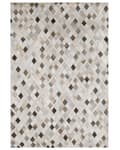 Miniatyrbillede 4 af 6: Flerfarvet Læder Tæppe 140 x 200 cm Patchwork Rustik Moderne Stil