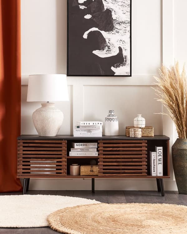 Rundt Tæppe Beige 140 cm Dekorativ Stue Soveværelse Spisestue Boho Stil