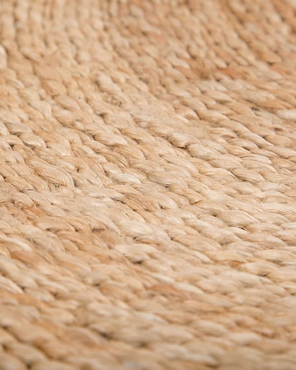 Rundt Tæppe Beige 140 cm Dekorativ Stue Soveværelse Spisestue Boho Stil