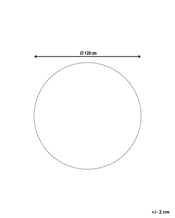 Matto harmaa polyesteri ⌀ 120 cm flamingo kuvio lasten pyöreä liukumaton lyhyt nukka moderni tyyli