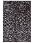 Pikkukuva 5 / 7: Matto ruskea hopea lehmännahka 160 x 230 cm käsintehty geometrinen tilkkukuvio moderni tyyli