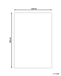 Pikkukuva 3 / 6: Ulkomatto tummanvihreä 120 x 180 cm polypropeeni palmunlehti suorakulmio kaksipuolinen