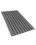 Pikkukuva 4 / 6: Ulkomatto musta synteettinen 90 x 180 cm ympäristöystävällinen moderni minimalistinen tyyli