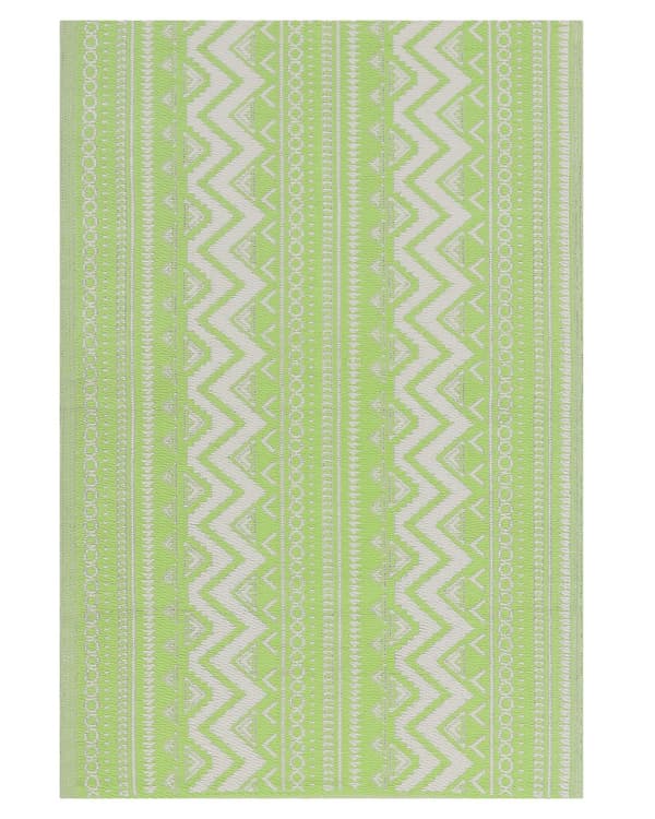 Ulkomatto vihreä synteettinen 120 x 180 cm ympäristöystävällinen skandinaavi moderni minimalistinen