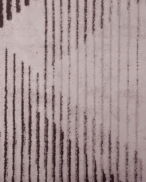 Lyserødt Tæppe 140 x 200 cm Mønster Sort Geometrisk korthår