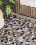 Miniatyrbillede 2 af 7: Tæppe Flerfarvet Patchwork 160 x 230 cm Geometrisk Mønster Moderne Stil