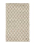 Pikkukuva 4 / 6: Matto beige juutti ja villa 50 x 80 cm käsin kudottu boho tyyli