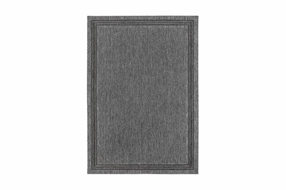 ARAVACA FRAME Matta 160x230 cm Flatvävd Antracit