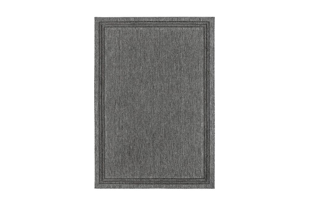ARAVACA FRAME Matta 200x285 cm Flatvävd Antracit