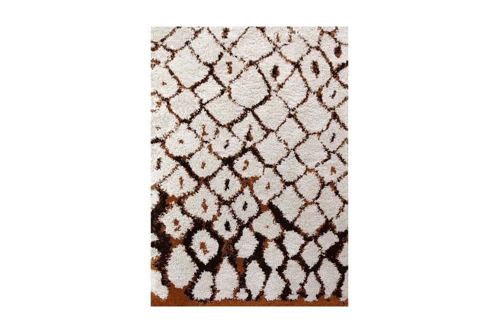 SHAGGY Matta Marrakech Brun/Vit