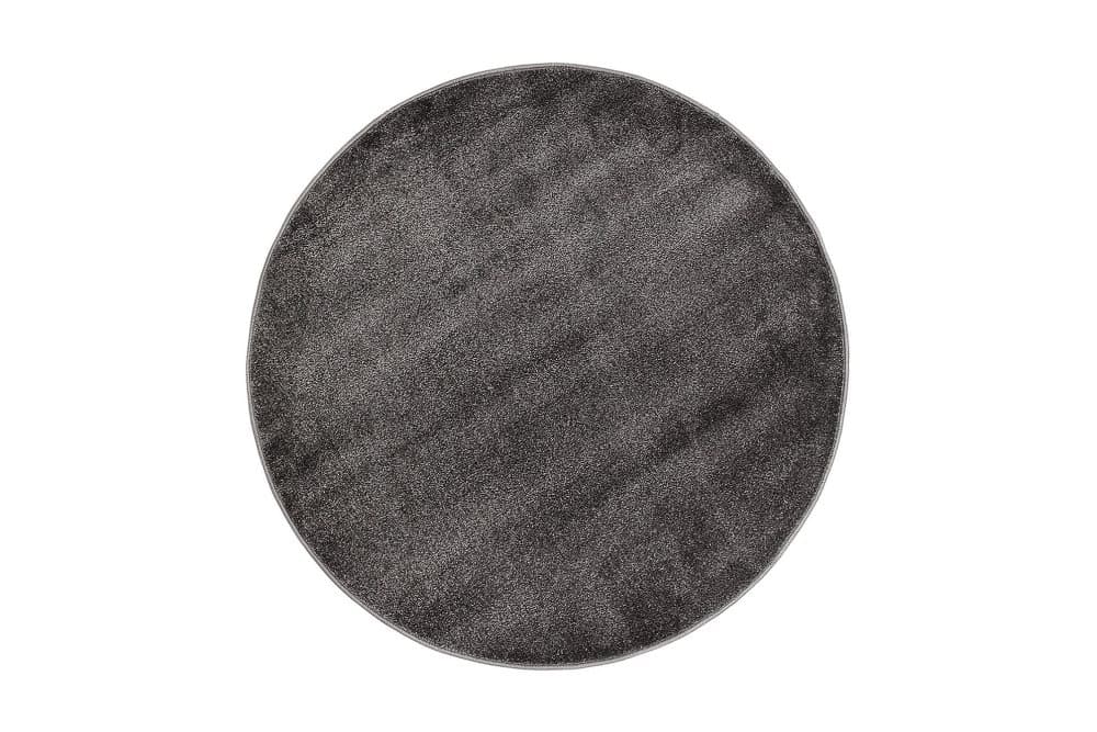 ENJOY PLAIN Ryamatta Rund 120 cm Antracit