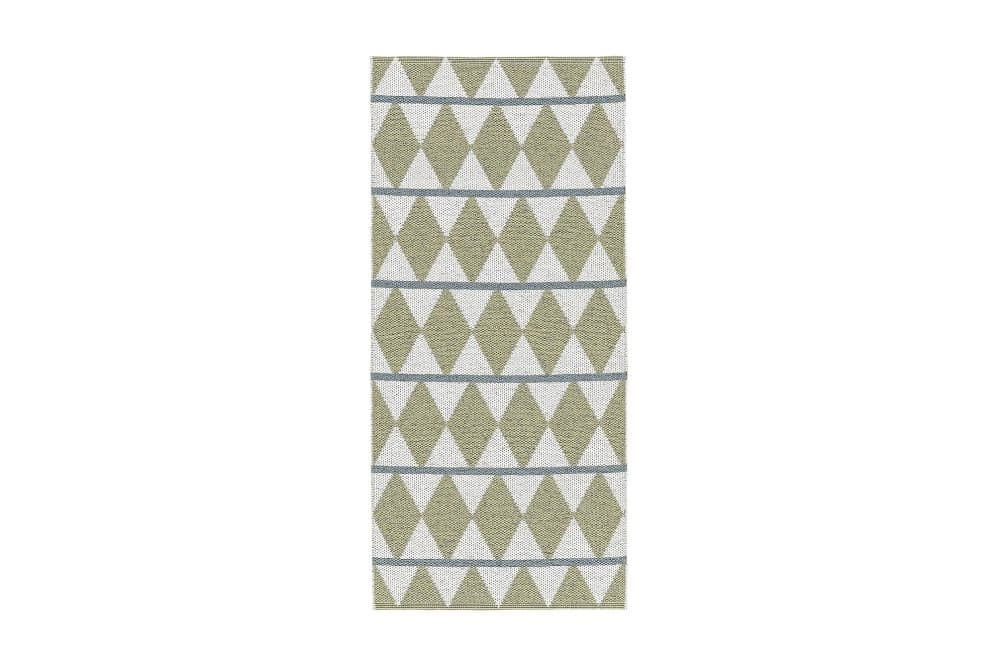 ZIGGE Plastmatta 200x200 Vändbar PVC Oliv
