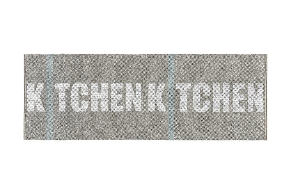 KITCHEN Plastmatta 70x150 Vändbar PVC Beige