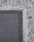 Miniatyrbillede 6 af 6: Shaggy lysegrå tæppe 160 x 230 cm fluffy uldet