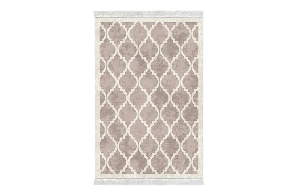 ALANUR HOME Matta 80x150 cm Cremevit/Brun