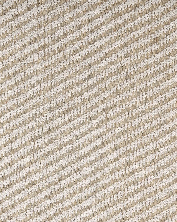 Matto beige juutti ja puuvilla 140 x 200 cm hapsut kudottu boho tyyli