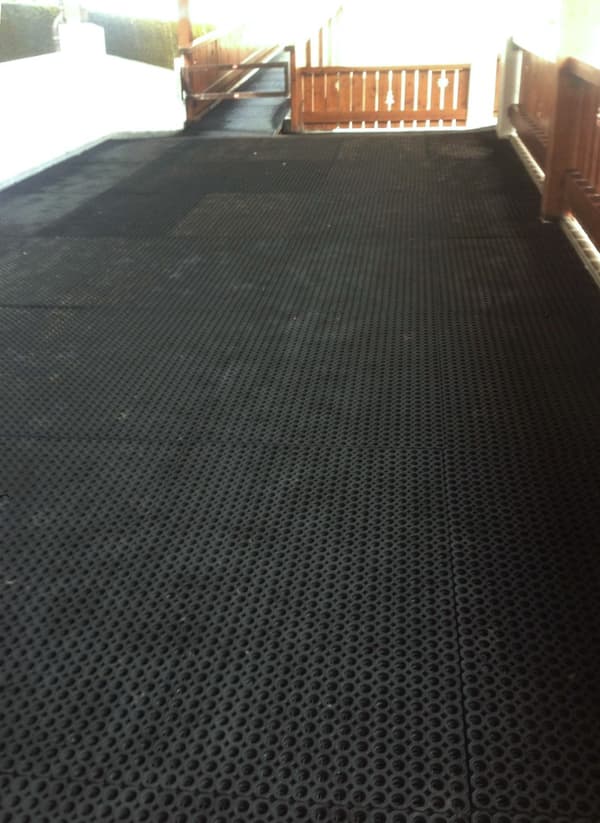 Ringmåtte 100 x 150 cm (12 mm) - Heavy Duty