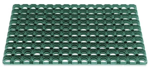 Ringmåtte 100 x 150 cm - Grøn
