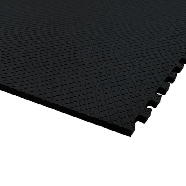 Lademåtte til køer 122 x 183 cm - 23 mm tyk - Puslesystem