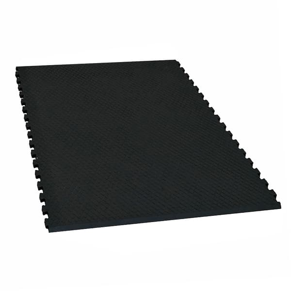 Lademåtte til køer 122 x 183 cm - 23 mm tyk - Puslesystem