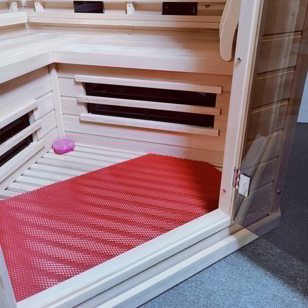 Ultra Grip gittermåtte med honeycomb struktur 120 cm - Pr. lineær meter - Rød