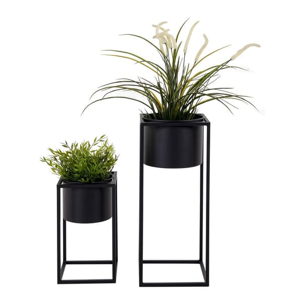 Marimba 2 blomsterstandere sort.