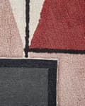 Pikkukuva 7 / 7: Matto monivärinen puuvillaa 160 x 230 cm geometrisilla kuvioilla boho-tyyli