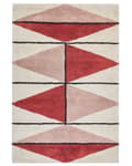 Pikkukuva 1 / 7: Matto monivärinen puuvillaa 160 x 230 cm geometrisilla kuvioilla boho-tyyli