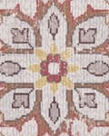 Pikkukuva 5 / 6: Matto beige/ruskea 230 x 150 cm käsinkudottu polyesterinen puuvillainen itämainen kukkakuvio