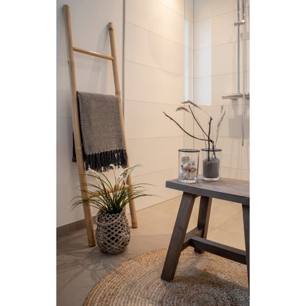 Broom teppe rundt Ø90 cm i jute natur.
