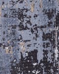 Miniatyrbild 4 av 5: Matta Flerfärgad Polyester och Bomull 150 x 230 cm Handvävd Tryckt Abstrakt Slitet Mönster
