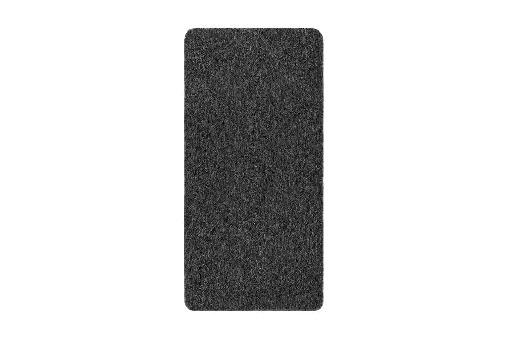 PORTO Flatvävd Matta 80x320 cm Antracit