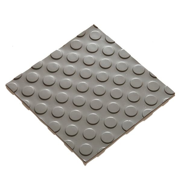 Ultra Grip PVC boblemåtte 120 cm - Pr. lineær meter - Grå