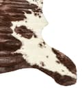 Pikkukuva 5 / 6: Lehmän tekotalja ruskeavalkoinen 150 x 200 cm epäsymmetrinen moderni rustiikkinen sisustus