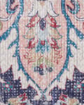 Miniatyrbild 5 av 6: Matta Flerfärgad Polyester och Bomull 80 x 150 cm Orientaliskt Mönster Sliten med Tofsar Vardagsrum Sovrum