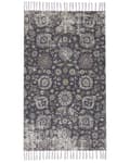Miniatyrbild 4 av 6: Matta Flerfärgad Polyester och Bomull 80 x 150 cm Orientalisk Sliten med Tofsar Vardagsrum Sovrum