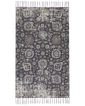 Miniatyrbild 1 av 6: Matta Flerfärgad Polyester och Bomull 80 x 150 cm Orientalisk Sliten med Tofsar Vardagsrum Sovrum